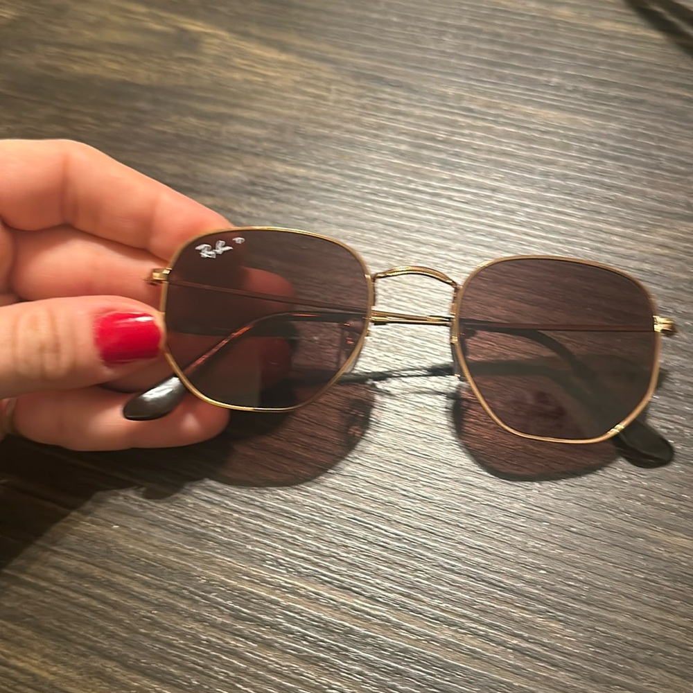 Ray-ban 3548 women sunglasses pink frame - Picture 3 of 4